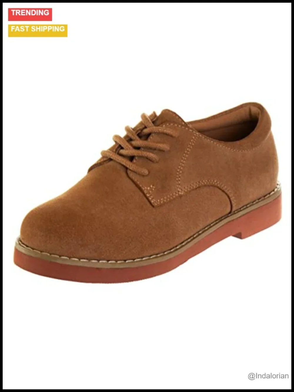 Oxford Lace Up School Uniform Dress Shoes for Kids